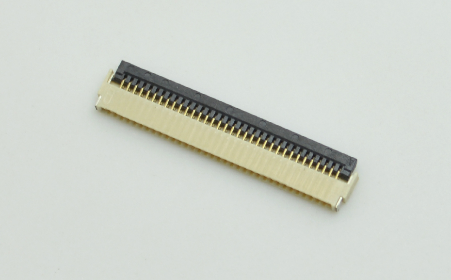 fpc连接器1mm-fpc连接器1mm立后锁 fpc连接器-91色蝌蚪
