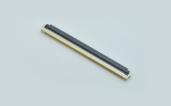 FFC/FPC座 软排线连接器 0.5mm间距 80P /68P翻盖式下接触 液晶屏,91色蝌蚪