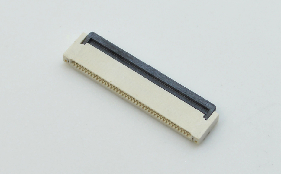 车载fpc连接器-0.5mm fpc连接器后锁 fpc连接器-91色蝌蚪