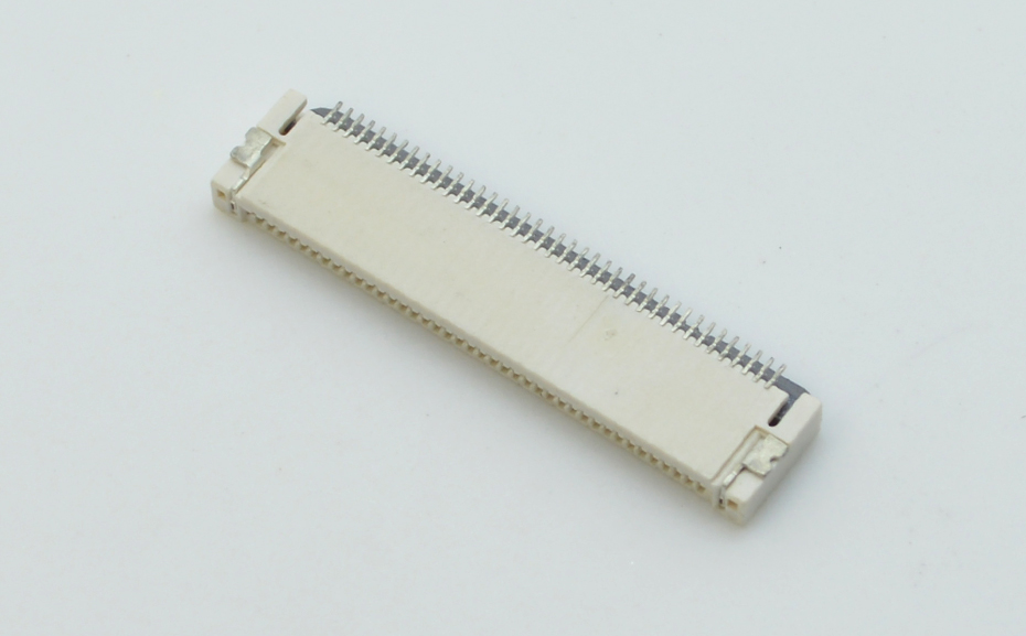 车载fpc连接器-0.5mm fpc连接器后锁 fpc连接器-91色蝌蚪