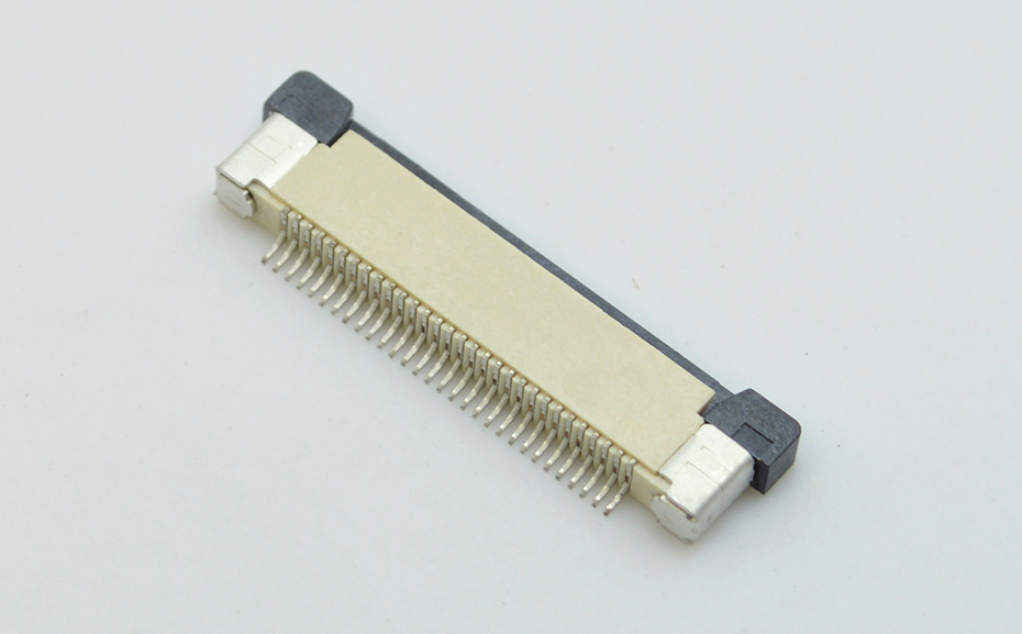 fpc连接器抽屉式-fpc连接器6p-上接fpc连接器-91色蝌蚪