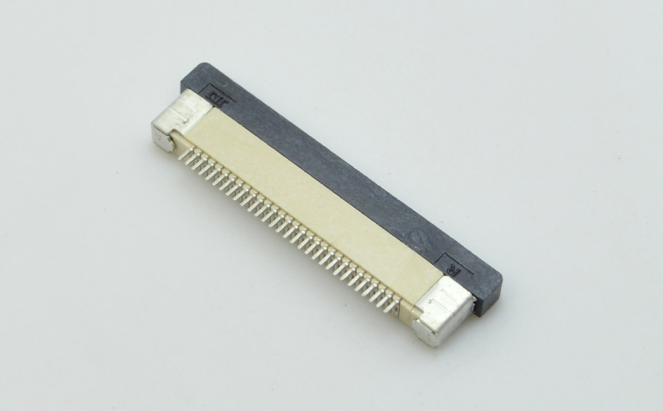 fpc连接器抽屉式-fpc连接器6p-上接fpc连接器-91色蝌蚪