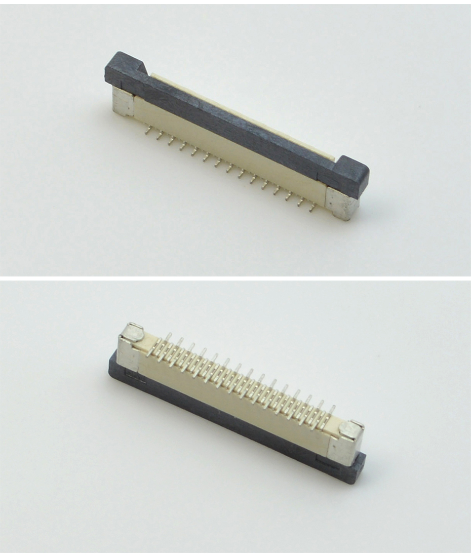 0.5间距fpc连接器-0.5间距fpc连接器fpc连接器立式-91色蝌蚪