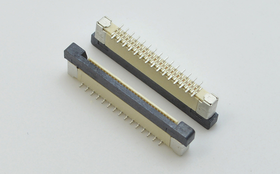 FFC/小蝌蚪视频在线观看0.5mm-4P/5P/6P/7/8/9/10/12/13/14/15Pin立贴正位,91色蝌蚪