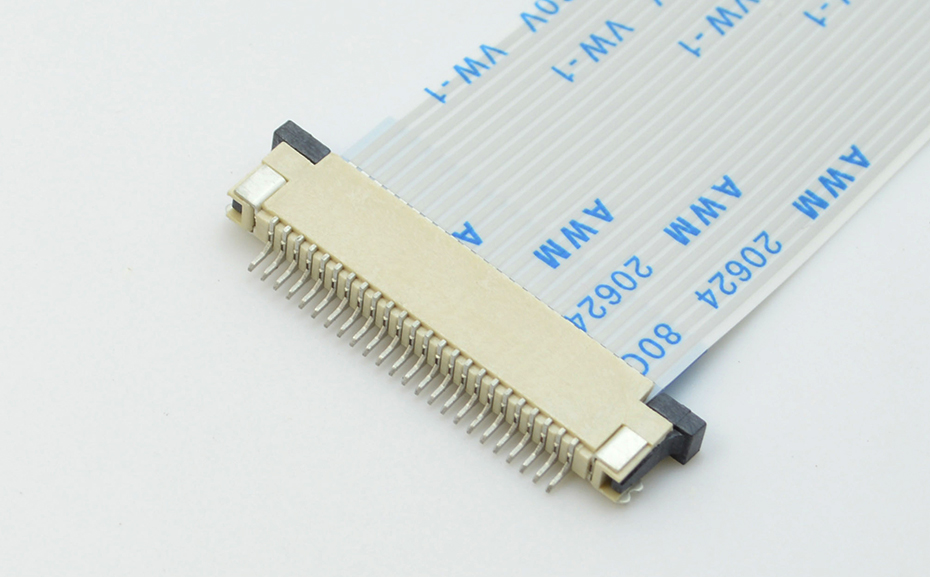 fpc连接器 厂家-0.8mm fpc连接器fpc连接器上接-91色蝌蚪