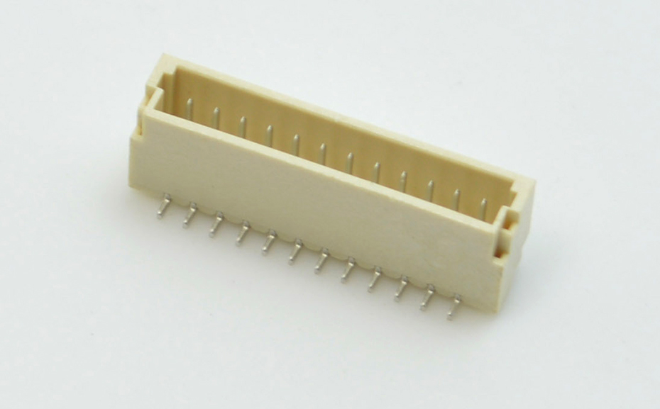 Wafer插座SH1.0-8P 1.0立式贴片LT条形接插件连接器1.0MM间距 8针,91色蝌蚪