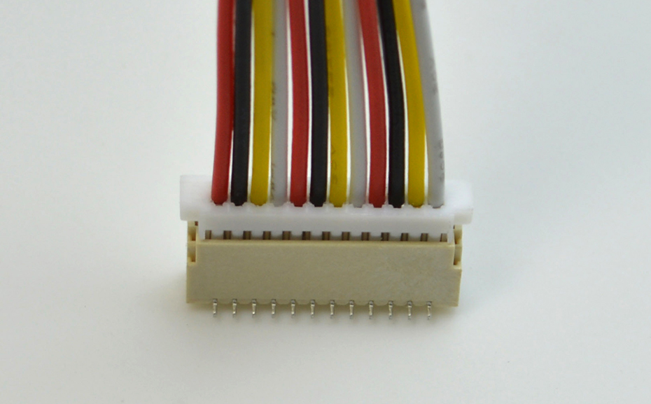 Wafer插座SH1.0-8P 1.0立式贴片LT条形接插件连接器1.0MM间距 8针,91色蝌蚪