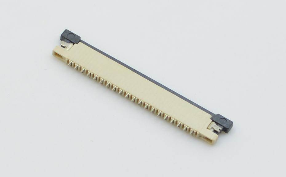 江苏ffc/fpc连接器-1.0 间距 fpc连接器fpc连接器 下接-91色蝌蚪