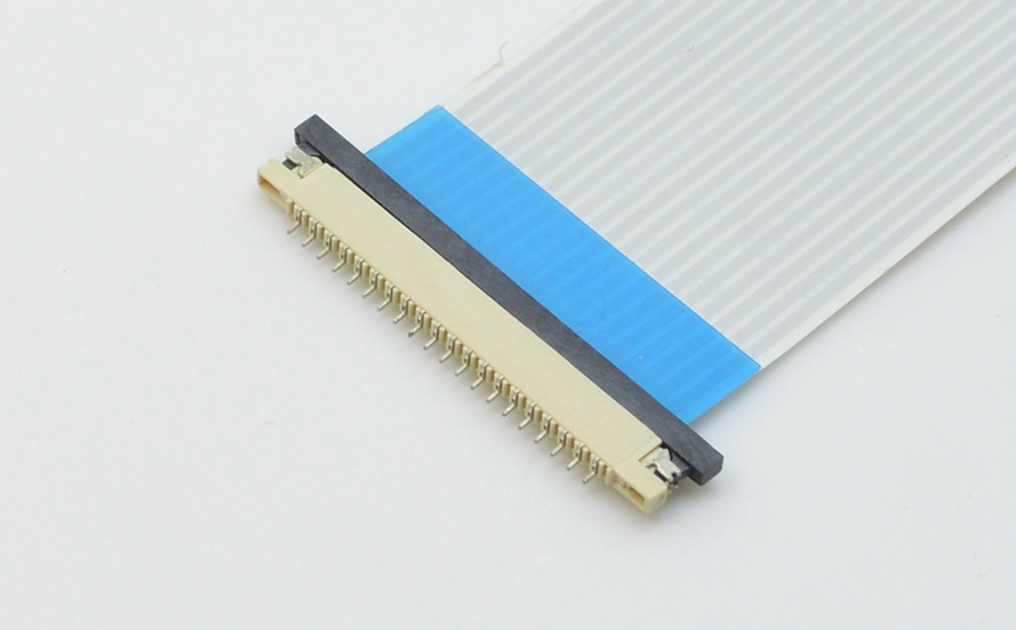 江苏ffc/fpc连接器-1.0 间距 fpc连接器fpc连接器 下接-91色蝌蚪