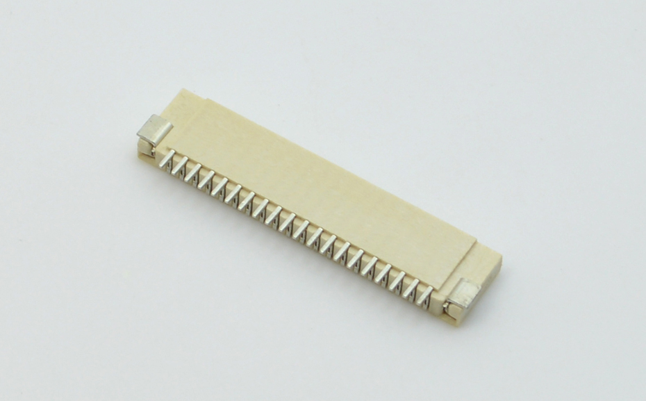 fpc连接器批发-fpc连接器1.0间距fpc连接器双面接-91色蝌蚪