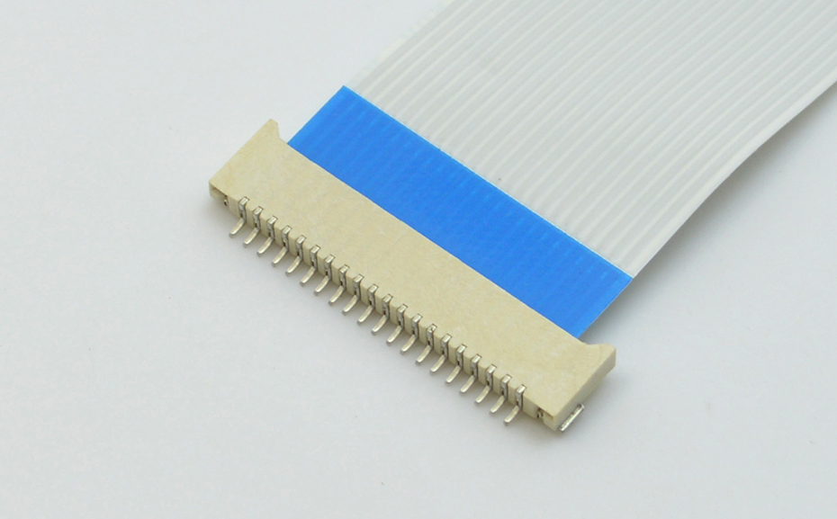 fpc连接器批发-fpc连接器1.0间距fpc连接器双面接-91色蝌蚪