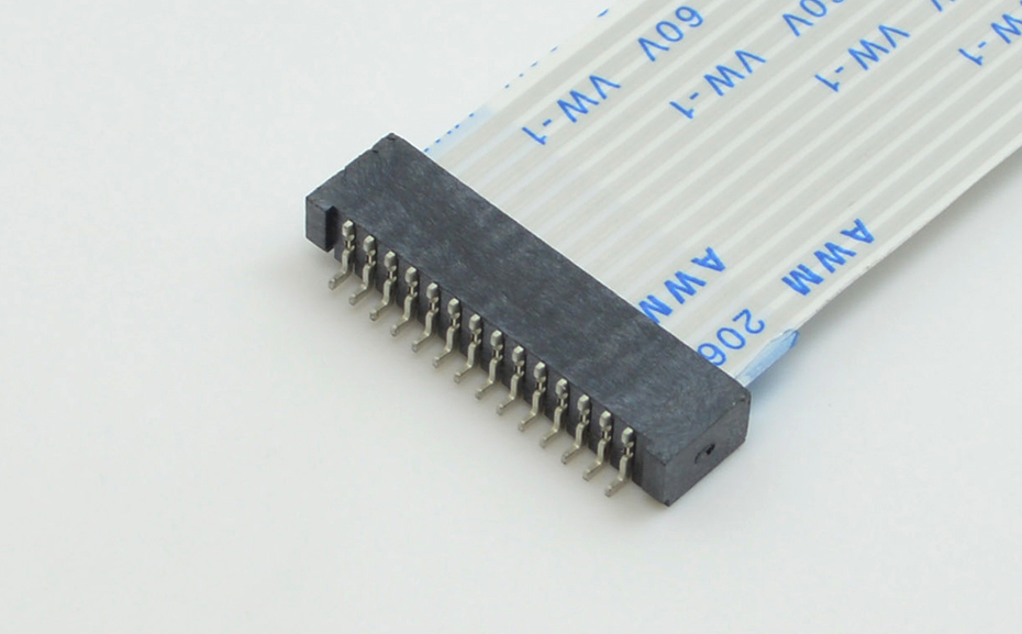 连接器fpc排线板-1.25间距fpc连接器fpc双面接触连接器-91色蝌蚪