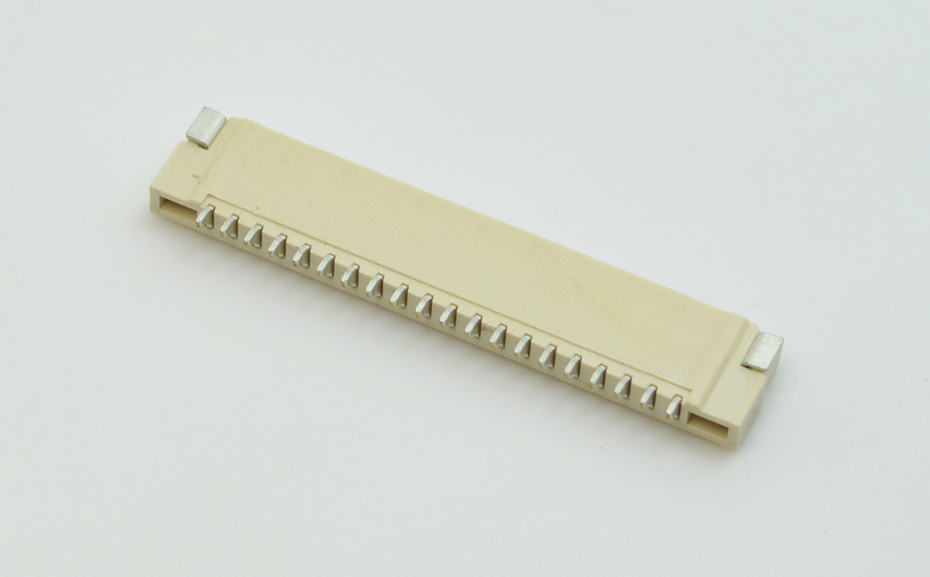 fpc小型连接器-fpc连接器间距1.27fpc连接器卧式-91色蝌蚪