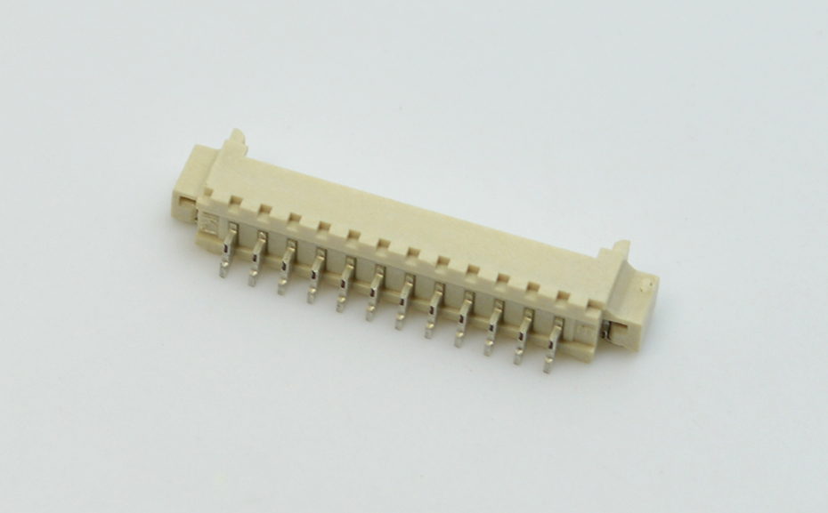MX 1.25 间距 PCB板线对板 电子接插件连接器 卧贴5PIN,91色蝌蚪