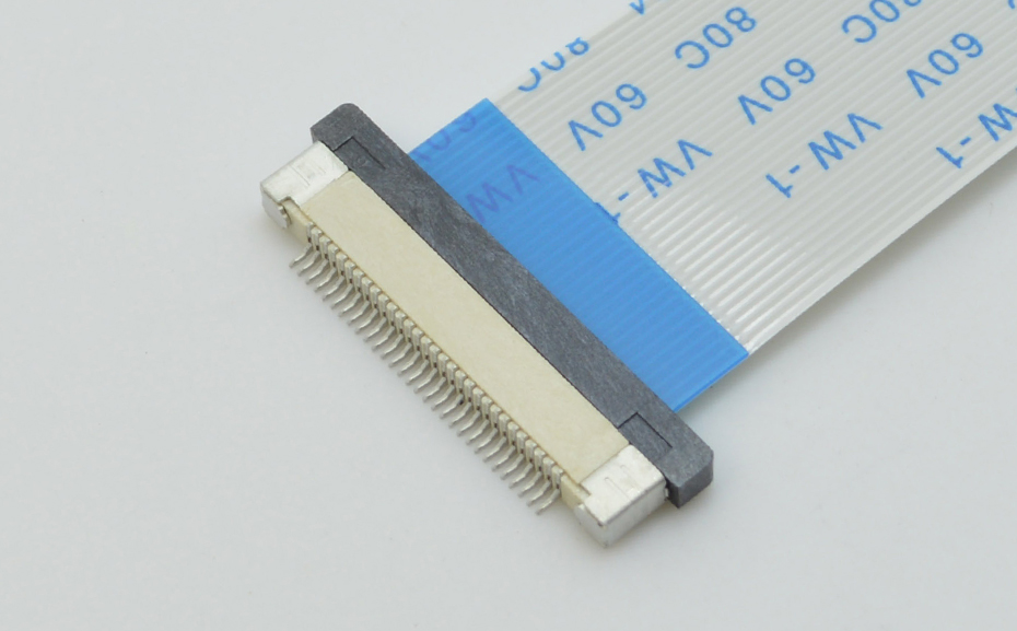 FFC/小蝌蚪视频在线观看 软排线插座 0.5mm间距-5P 下接拉锁 5Pin 抽屉式