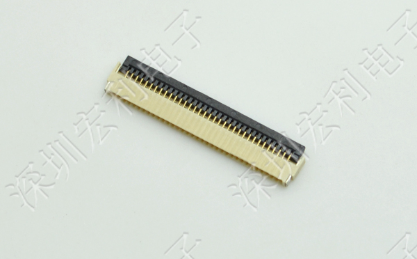 小蝌蚪视频在线观看 软排线扁平电缆插座 间距0.5mm 18P H1.0后锁式卧贴片