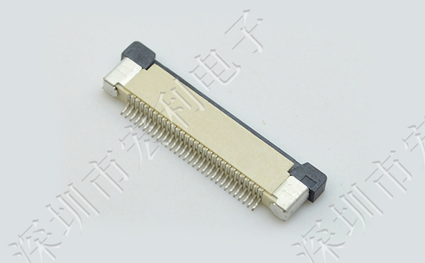 FFC/小蝌蚪视频在线观看 33p 33pin 0.5mm间距 FPC座 抽屉式上接 排线插座