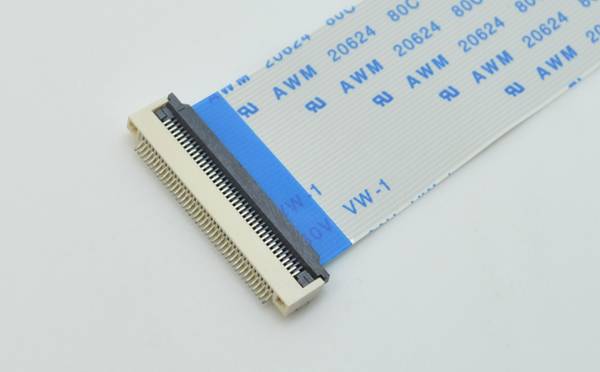 fpc平面连接器-0.5间距fpc连接器fpc连接器 翻盖下接-91色蝌蚪