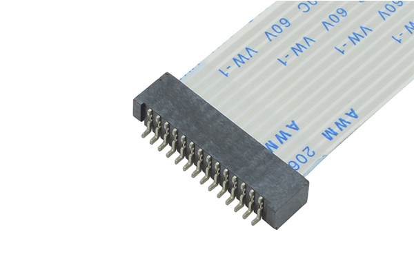 ffc/fpc连接器1.25mm间距10pin卧式贴片无锁插座黑色双面连接触点,91色蝌蚪