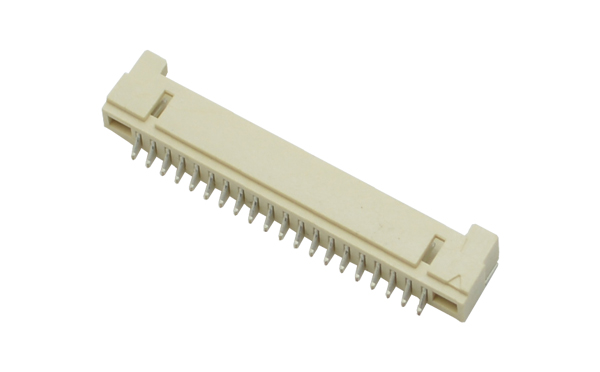 1.25Pitch贴片插座 LCD液晶屏接插件1.25间距20P针 DF14连接器,91色蝌蚪
