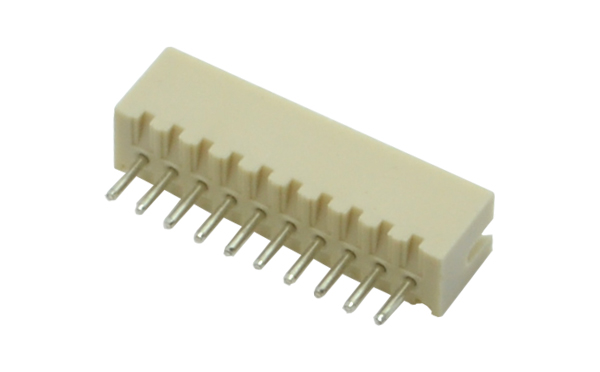 ZH1.5mm 6P 单排连接器1.5mm间距 6芯接插件 直针,91色蝌蚪