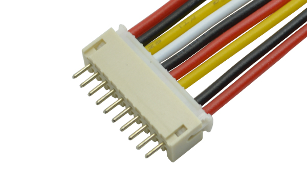 ZH1.5mm 6P 单排连接器1.5mm间距 6芯接插件 直针,91色蝌蚪