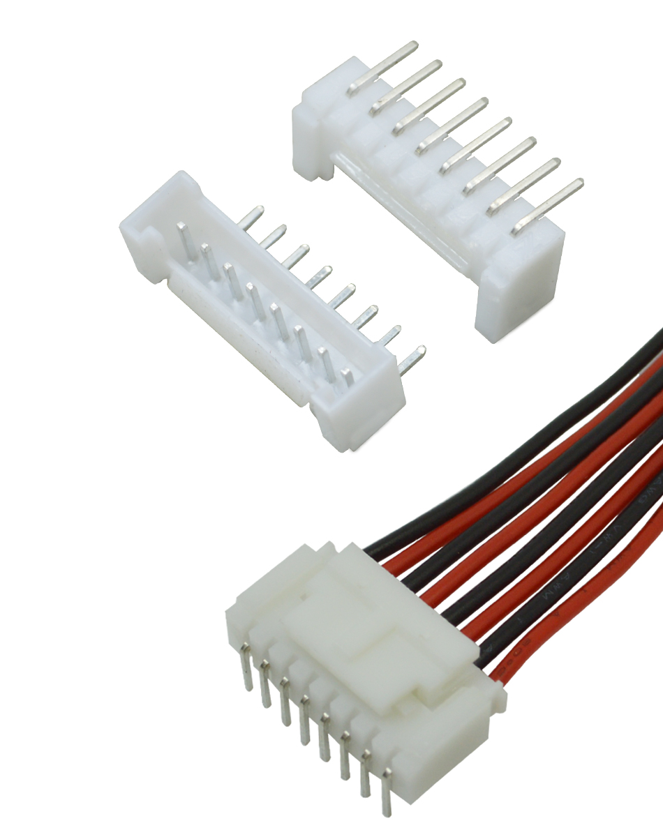 HY2.0带扣弯针插座,HY2.0-2AW弯插 HY-2AW连接器,91色蝌蚪