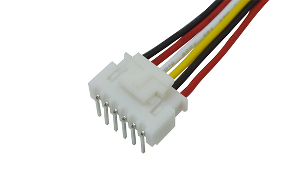 XHB2.5-4AW带扣弯针插座 带锁带扣 HY2.5MM 弯插连接器,91色蝌蚪