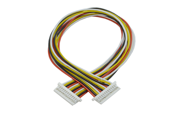 厂家加工生产间距1.0MM-13P 长度15CM双头大电流汽车排线连接线,91色蝌蚪