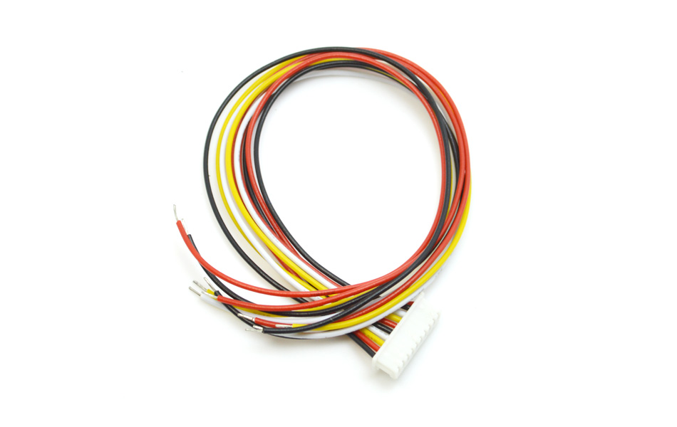 厂家加工定制间距1.25MM-20P长15CM单头电源线大电流汽车连接线,91色蝌蚪