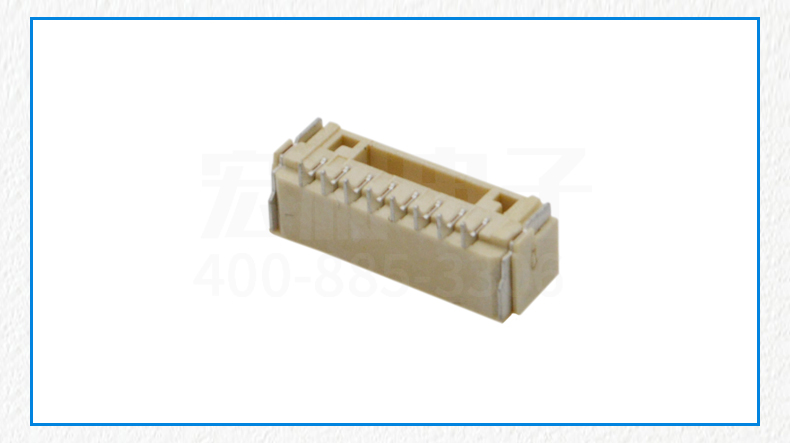 新品GH卧贴带扣连接器1.25间距接插件条形连接器2p-8P,91色蝌蚪