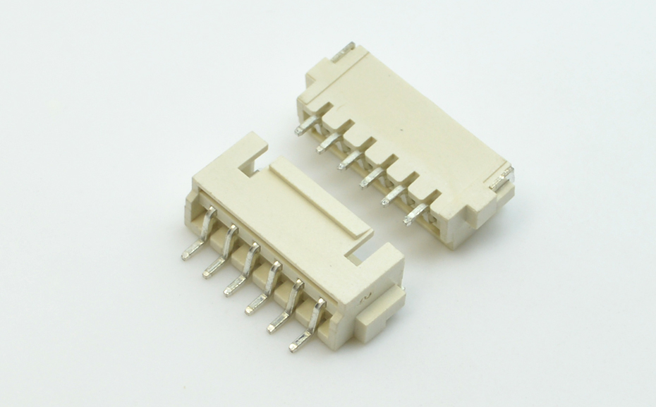 XH2.54 2-12P卧式贴片SMT型连接器卧式连接器环保耐高温插座 阻燃,91色蝌蚪